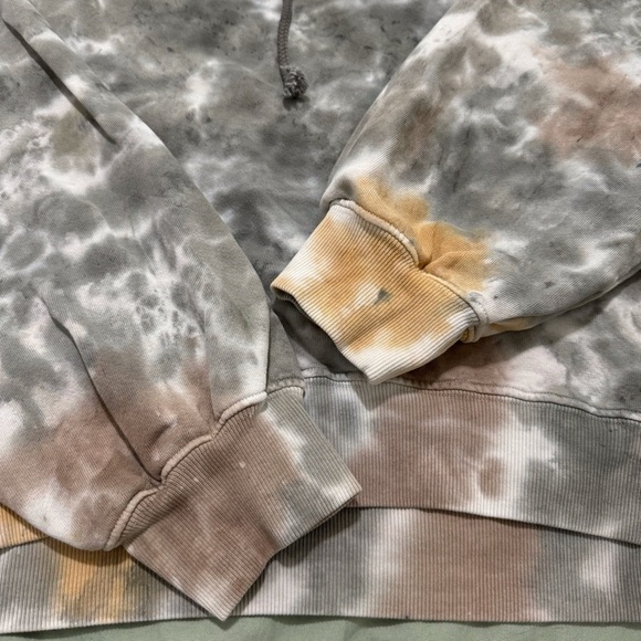 Daydreamer Camo Tie Dye Oversized Sweater Size Small - Picture 6 of 9